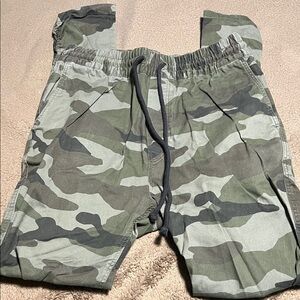 Divided Green Camo Men's Shorts